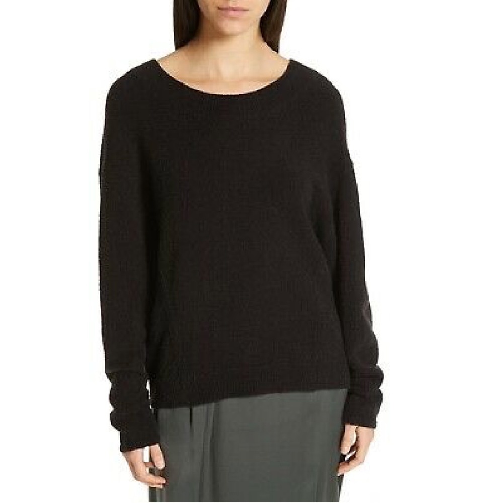 Vince Dark Purple Sweater New With Tags